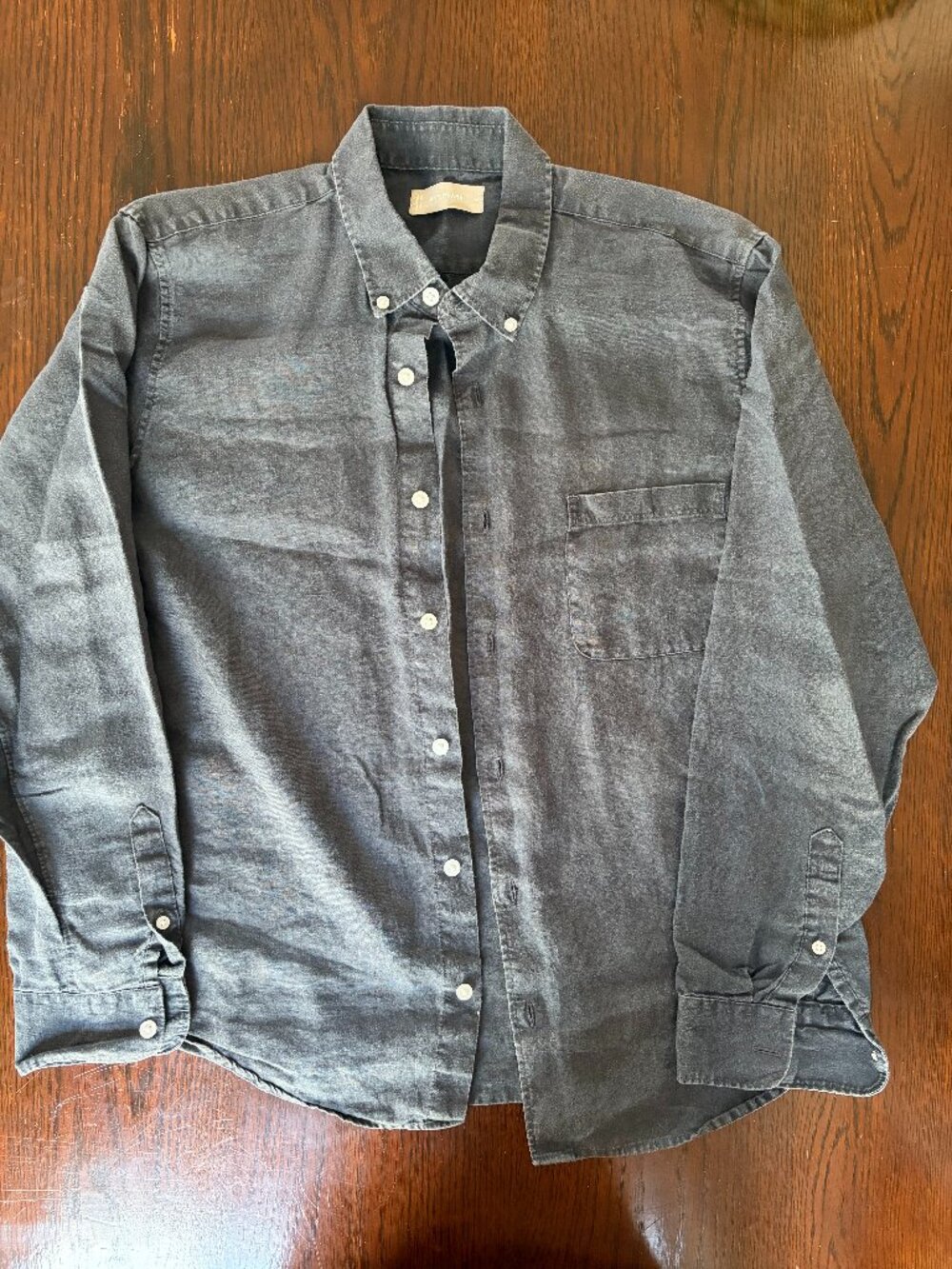 Everlane Linen Shirt India Ink Men’s M